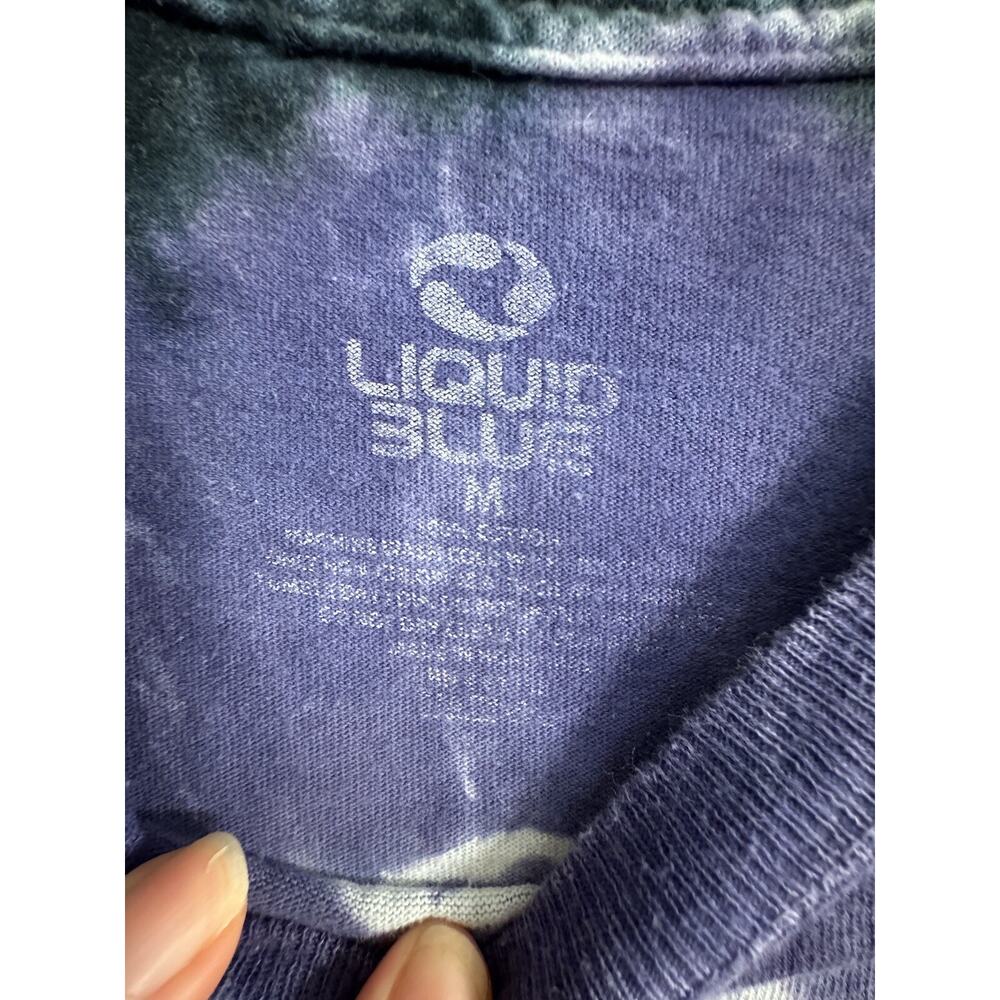 Jimi Hendrix Shirt Medium Adult Purple Tie Dye Purple Haze Graphic Tee - Picture 5 of 6